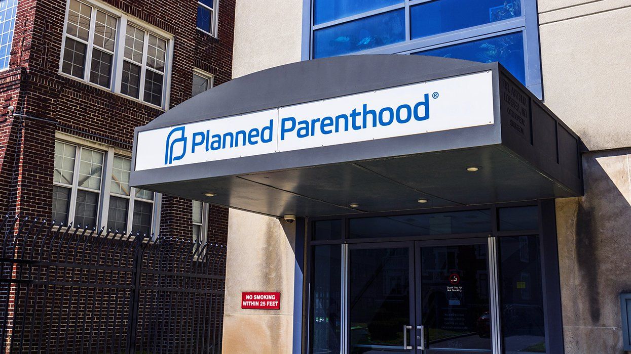 Planned parenthood clinic entrance