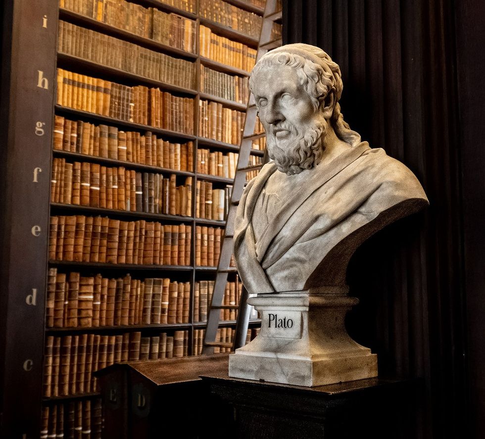 Plato bust dublin library THE ADVOCATE photo gallery successful childless cat men