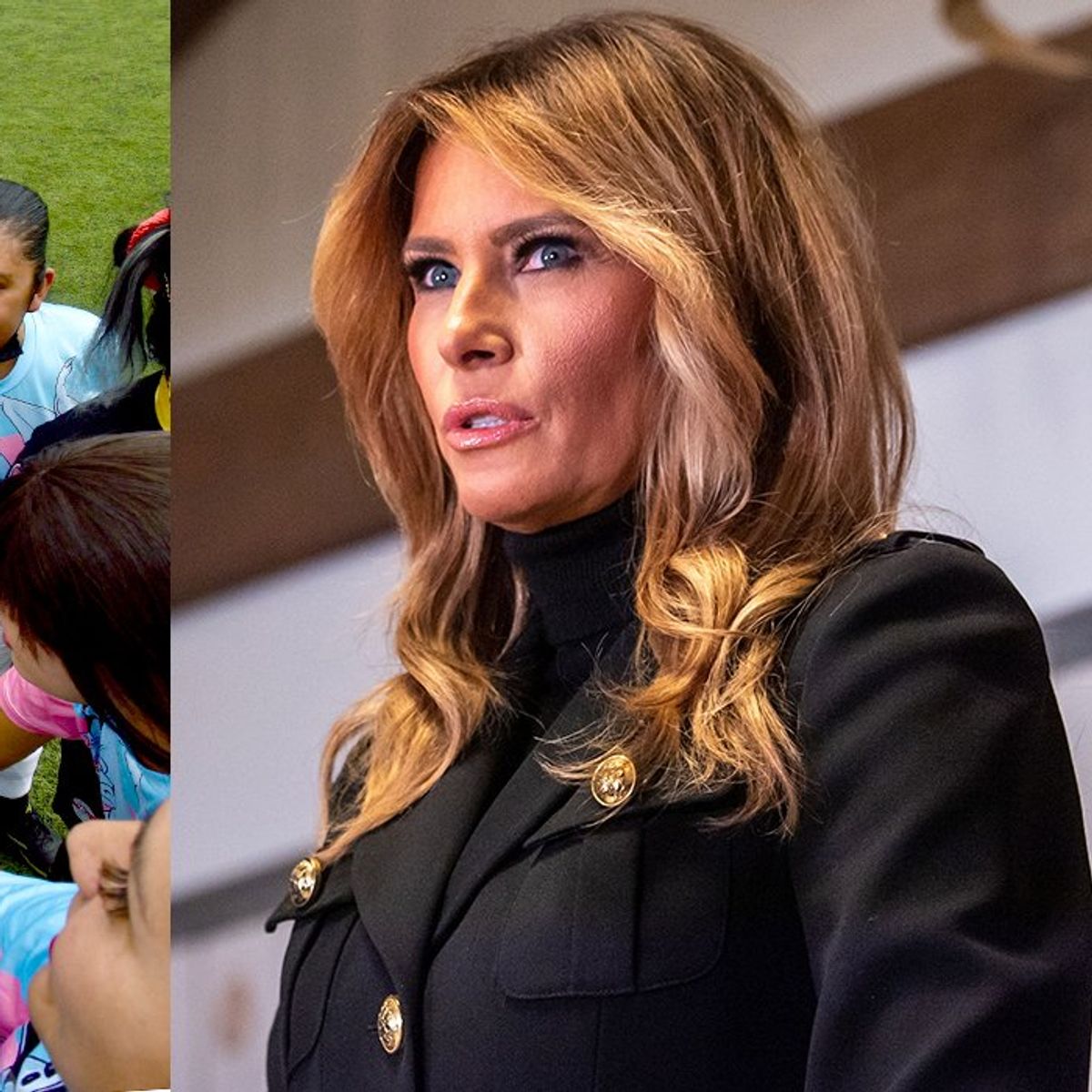 Melania Trump attacks transgender athletes in memoir | Advocate.com