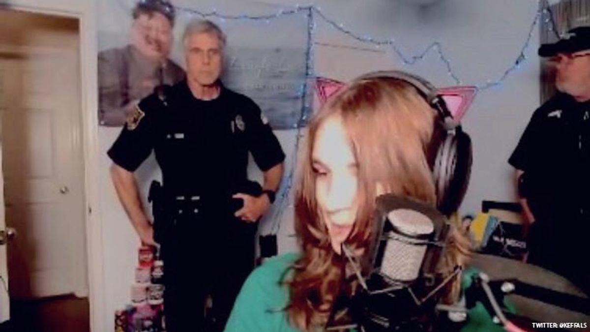 Police Burst Into Bedroom of Trans Girl During Twitch Stream