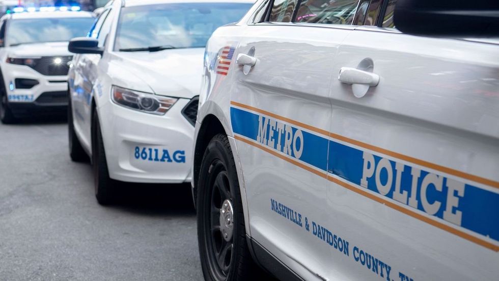 police cars in Nashville