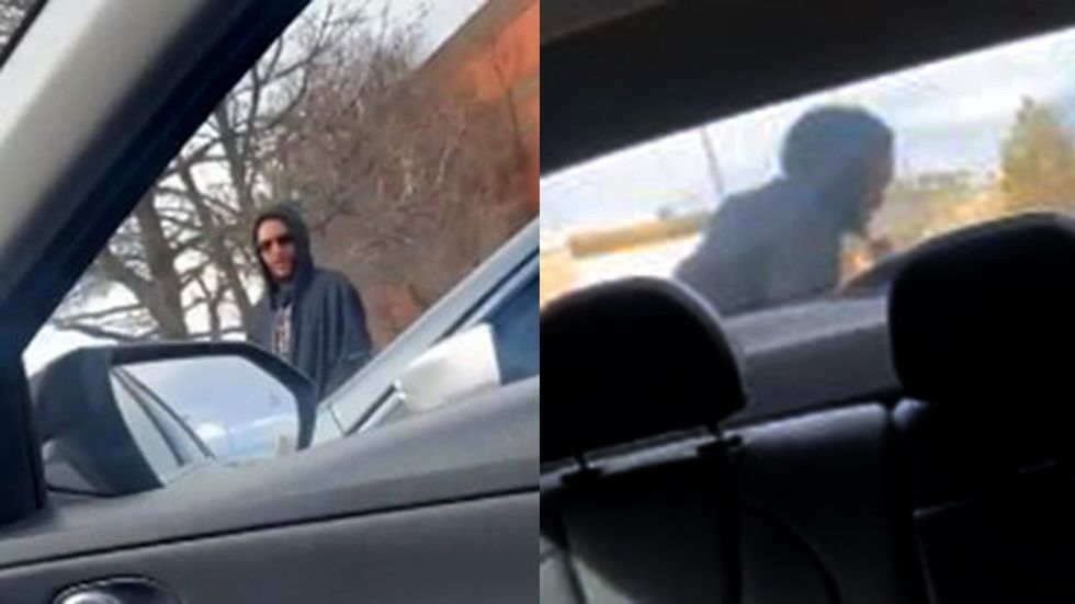 Police in Colorado are seeking two men who allegedly beat and kicked a man because of the victims sexual identity they might be driving a mid 2000s black Nissan Altima