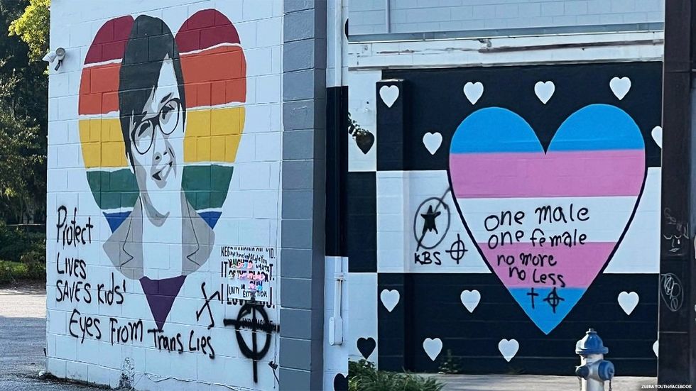Police Investigating After Murals Defaced Outside 2 LGBTQ+ Centers in Florida