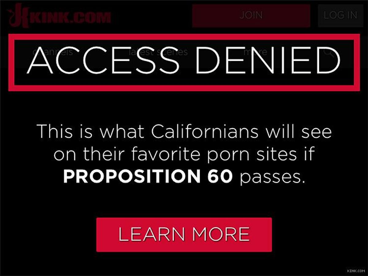 Porn Sites are Blocking Access to California Voters