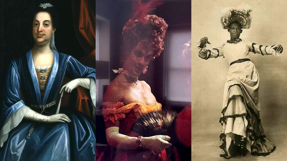 Portrait of an Unidentified Person circa 1710 Guilded Age scene HBO Max show historical photo believed to be William Dorsey Swann