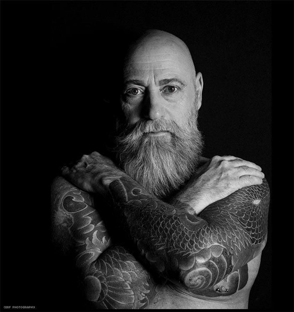 Portrait of Daniel Decot by Claude Fauconnier of Cerf Photography