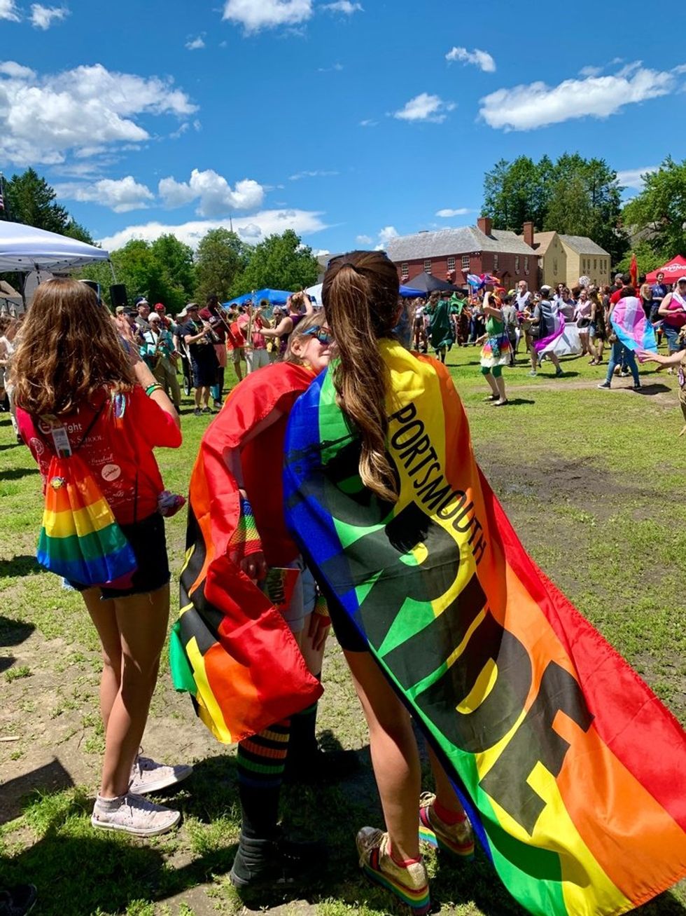 Portsmouth PRIDE festival in New Hampshire