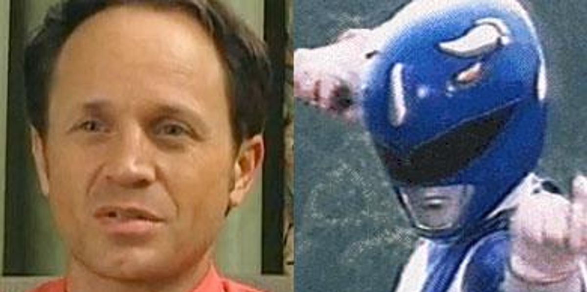 Power Rangers Crying Blue Ranger Blue Power Ranger Comes Out | Advocate.com