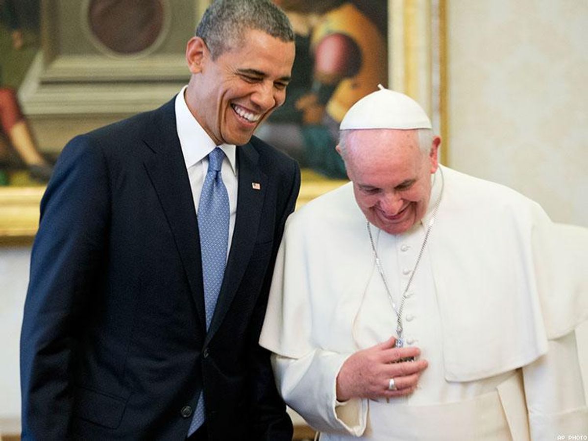 President Obama and Pope Francis