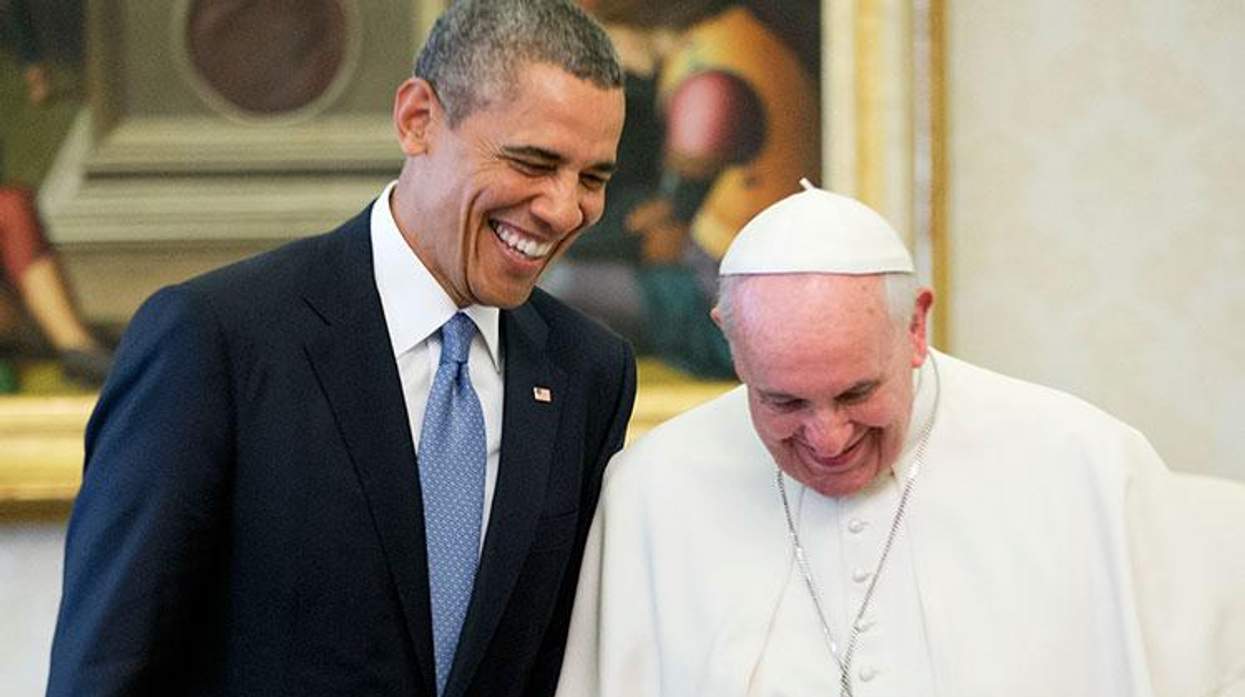 President Obama and Pope Francis