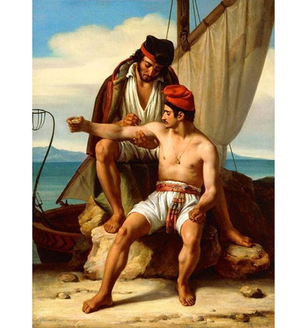 Prevost_the-tattooing-of-a-sailor_19th-centurx633y_0