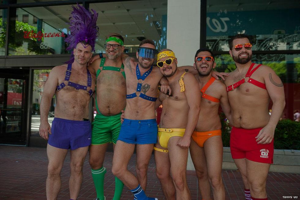 Pride finds both heartfelt and slightly loony expressions in "the city the knows how."