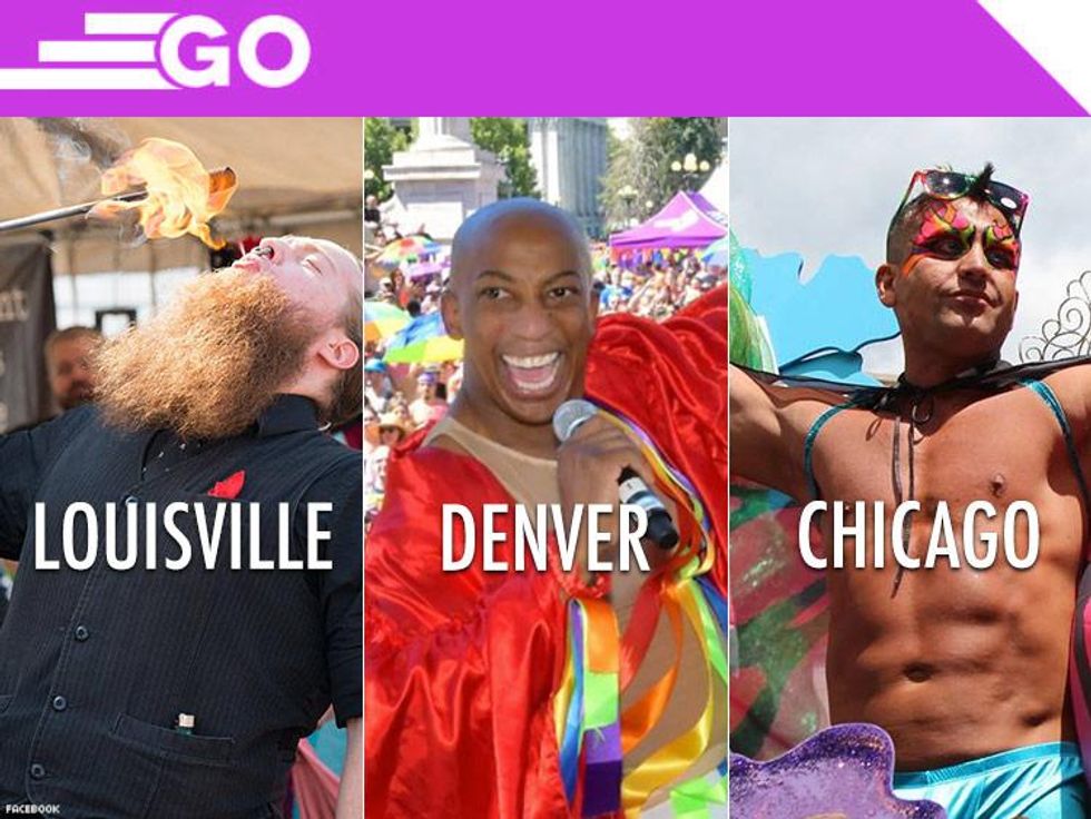 Pride in Louisville, Denver, and Chicago