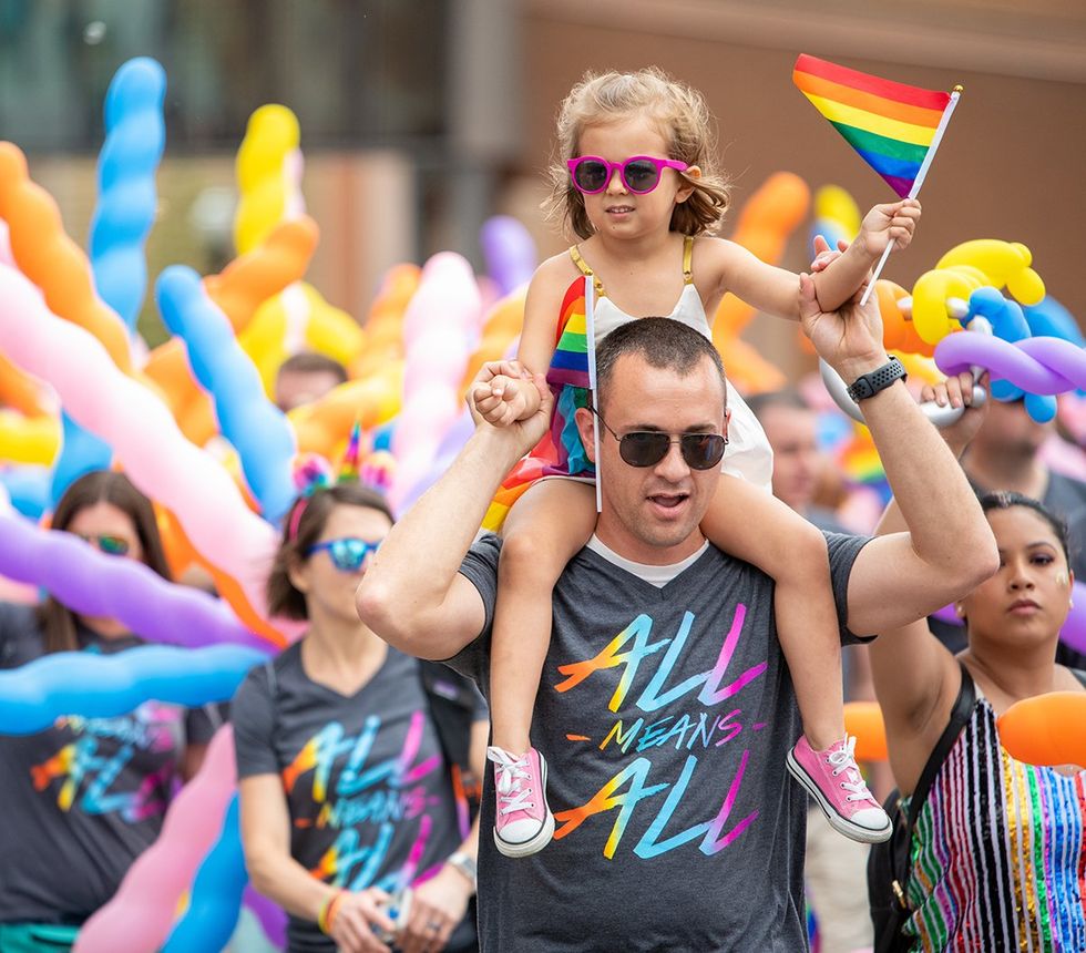 Pride Parade Columbus Ohio LGBTQ equal rights march