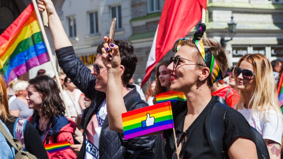 Pride parade in Estonia