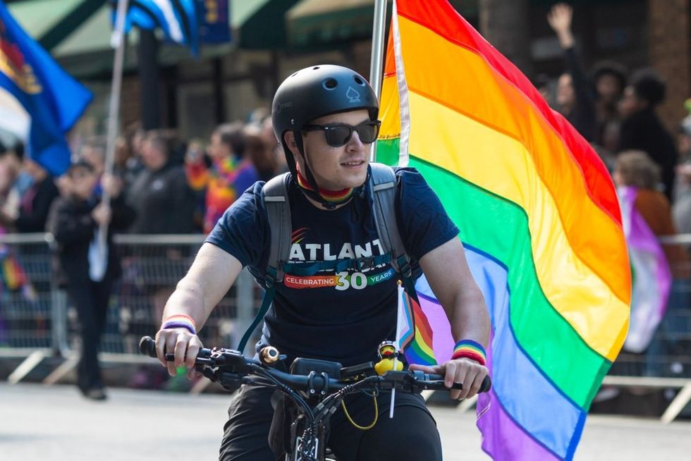 Pride parage in Atlanta, Georgia (October, 2023)