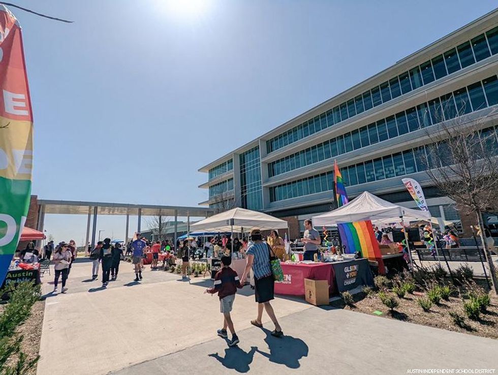 Pride Party organized by AISD