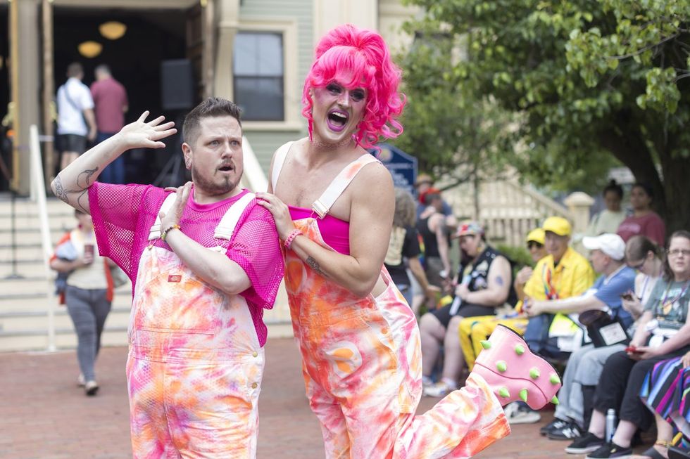 Pride Rally and Sashay to Tea 2025 LGBTQIA pride celebration Provincetown ptown MA