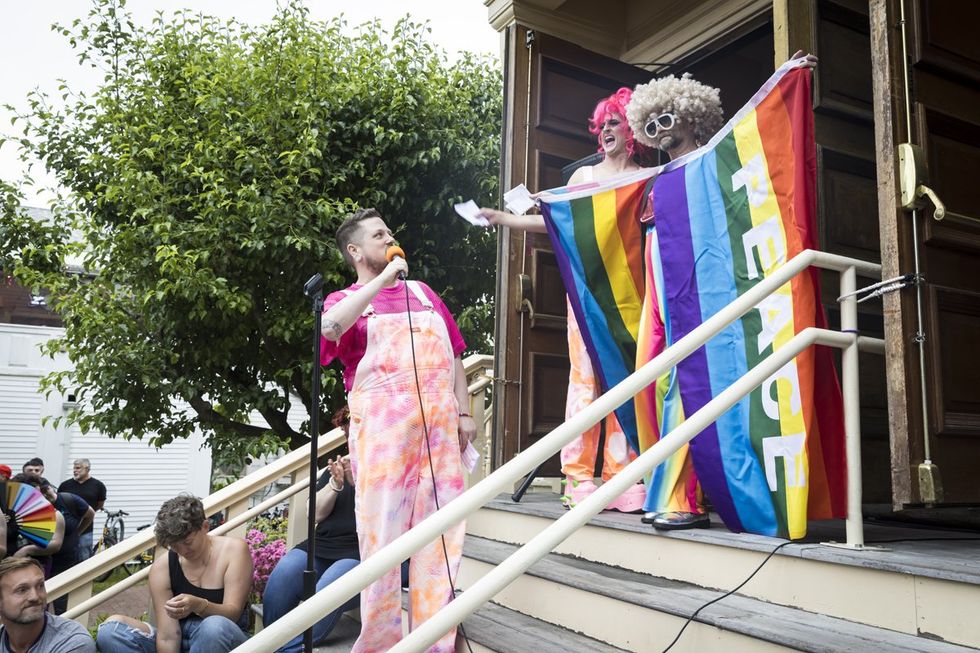 Pride Rally and Sashay to Tea 2025 LGBTQIA pride celebration Provincetown ptown MA