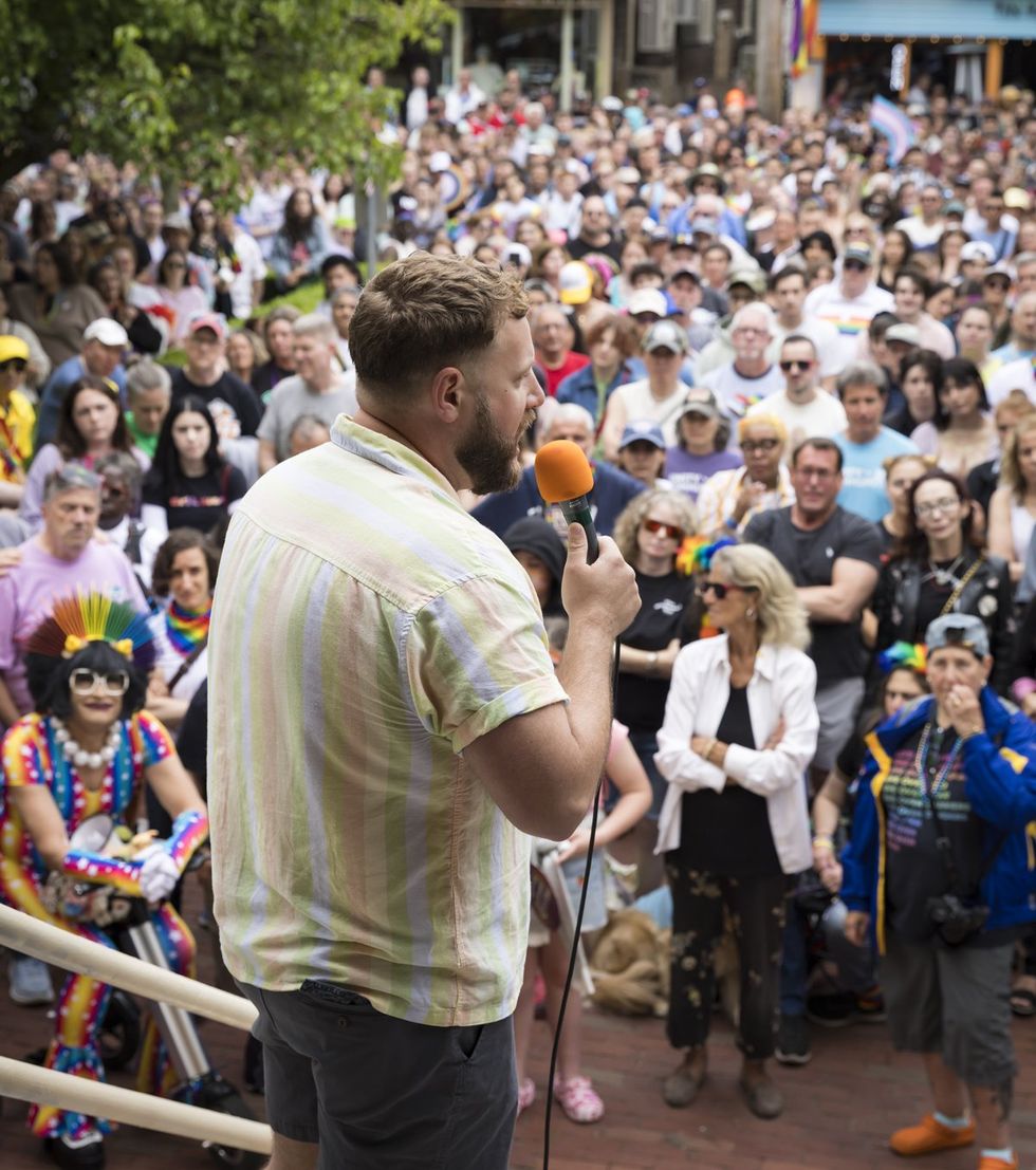 Pride Rally and Sashay to Tea 2025 LGBTQIA pride celebration Provincetown ptown MA