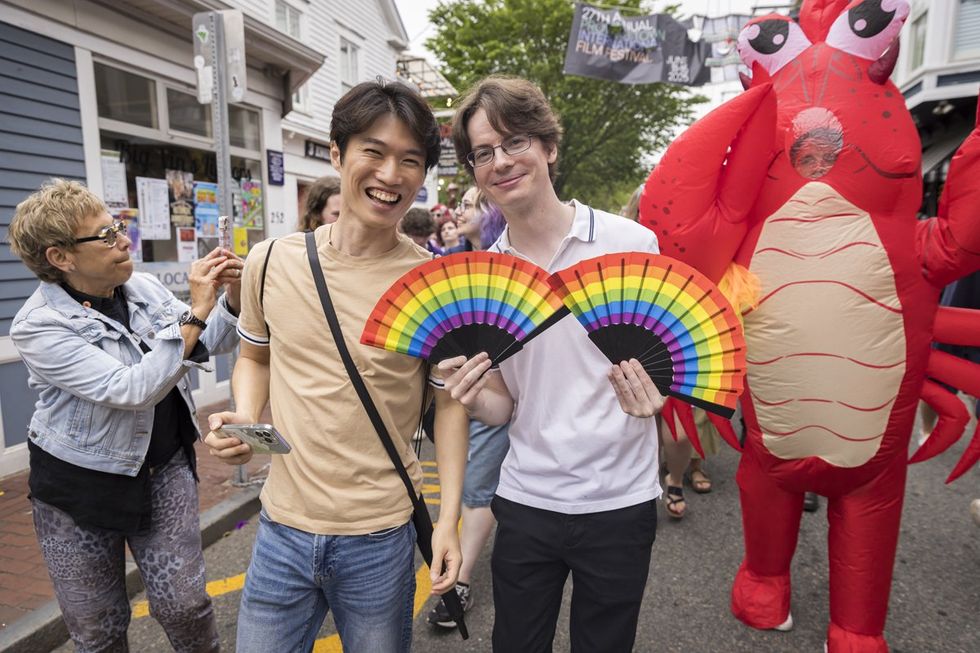 Pride Rally and Sashay to Tea 2025 LGBTQIA pride celebration Provincetown ptown MA