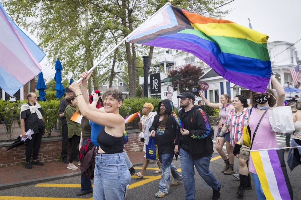 Pride Rally and Sashay to Tea 2025 LGBTQIA pride celebration Provincetown ptown MA