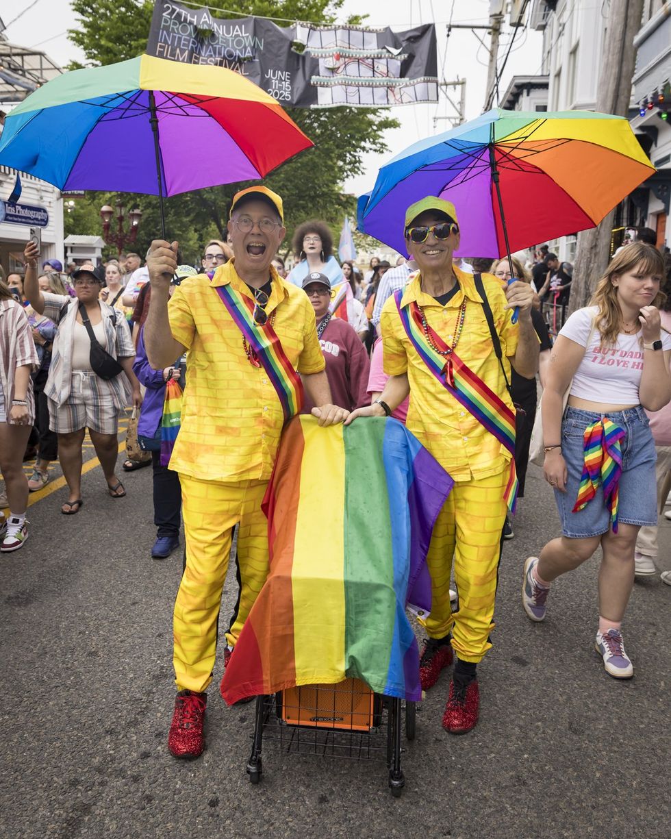 Pride Rally and Sashay to Tea 2025 LGBTQIA pride celebration Provincetown ptown MA