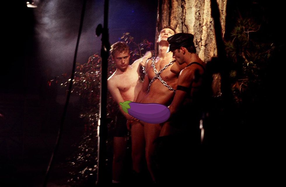 Production still from 'Getting It At the Rave.'