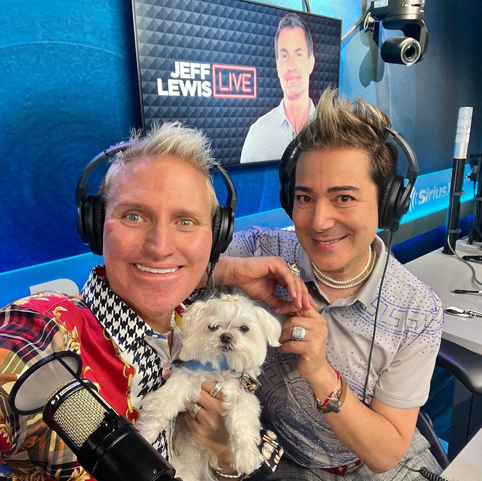 prominent fashion designer Pol Atteu husband Patrik Simpson famous gay couple appear Jeff Lewis Live show