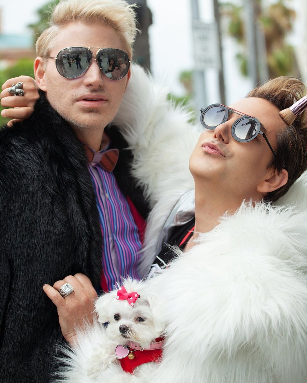 prominent fashion designer Pol Atteu husband Patrik Simpson famous gay couple