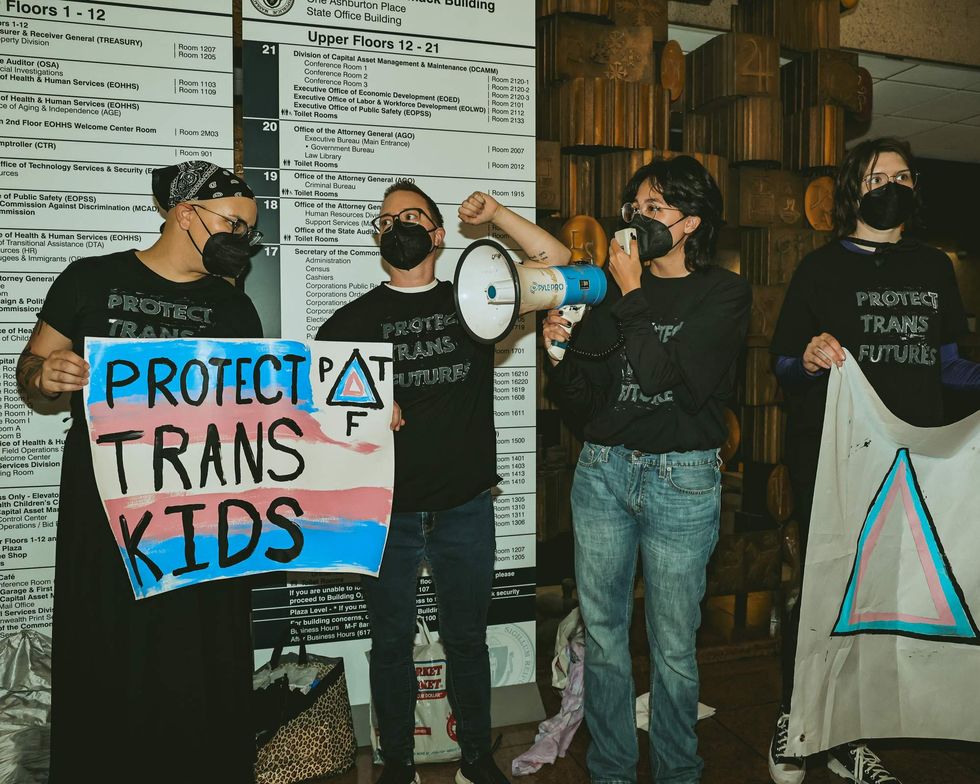Protect Trans Futures organizers