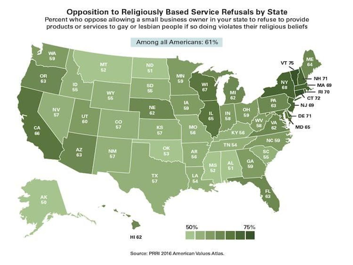 PRRI Religious Refusals Map