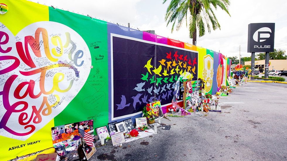 Pulse Nightclub Memorial LGBTQ Mass Shooting Victims Queer Hate Crime