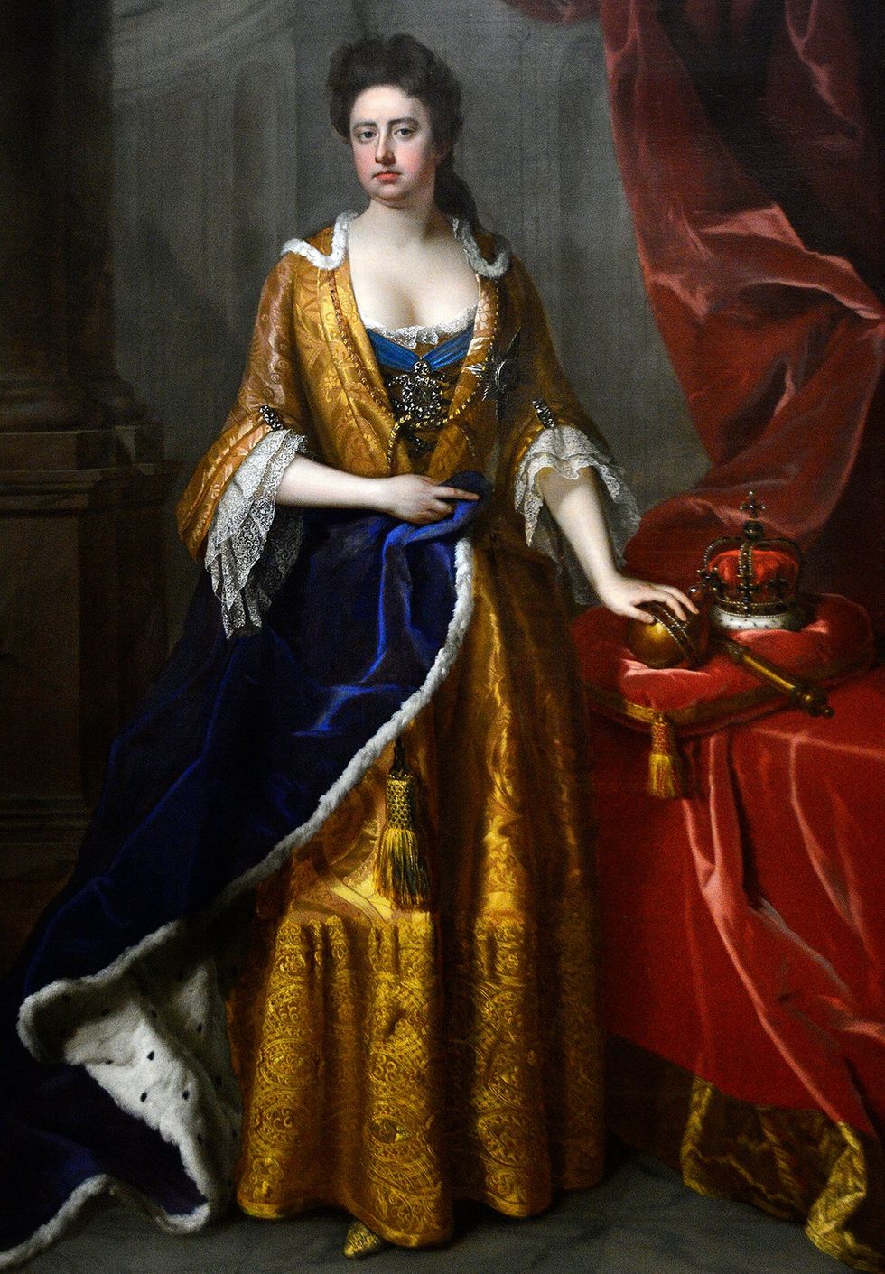 Queen Anne painted in 1705 by Michael Dahl
