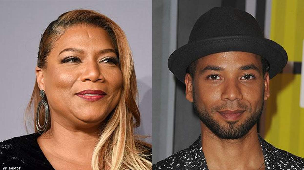 Queen Latifah and Jussie Smollett