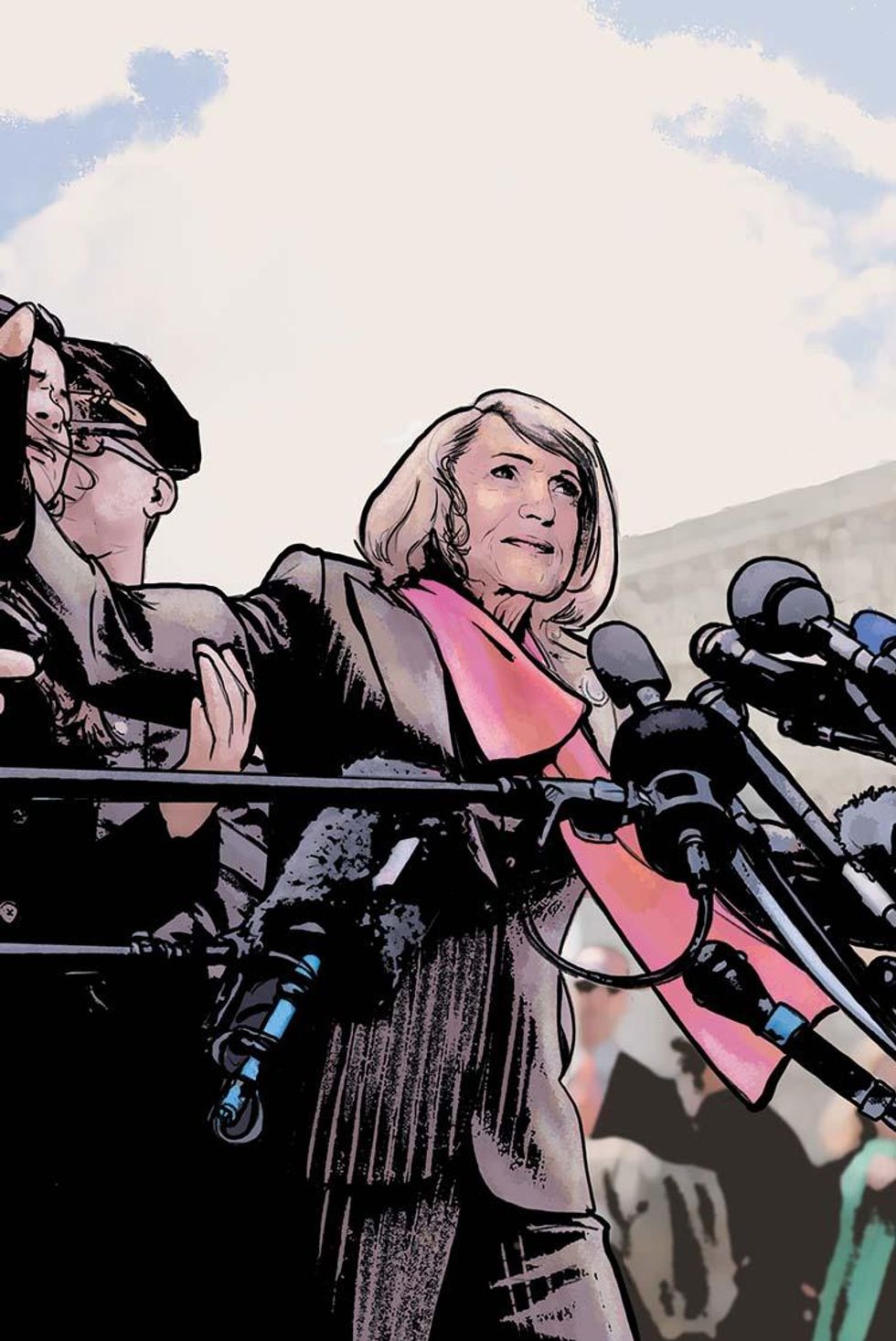 Queer couple and comic book industry vets Cat Staggs and Amanda Deiber on imagining Edie Windsor as a superhero
