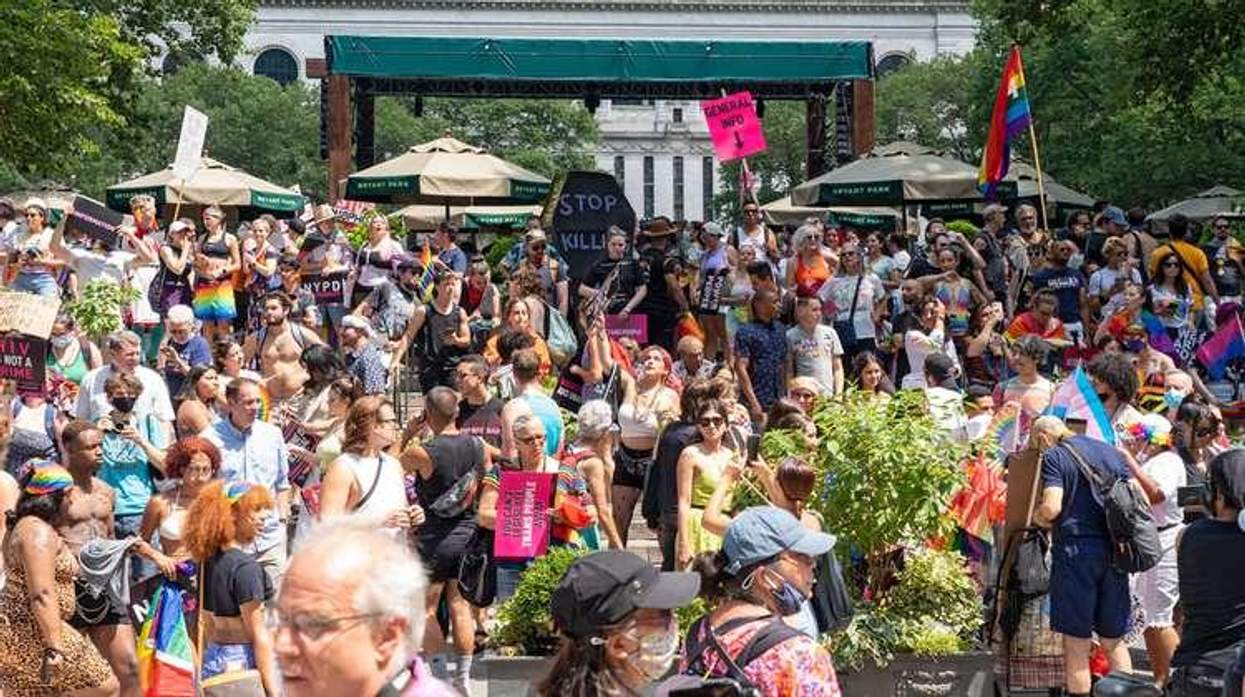 Queer Libration March in New York City 2021