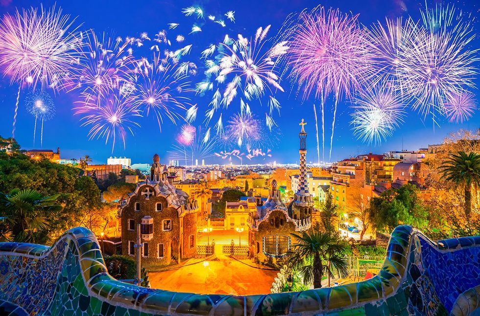 Queer New Years Eve LGBT Friendly Barcelona Spain Gaudi Park Guell