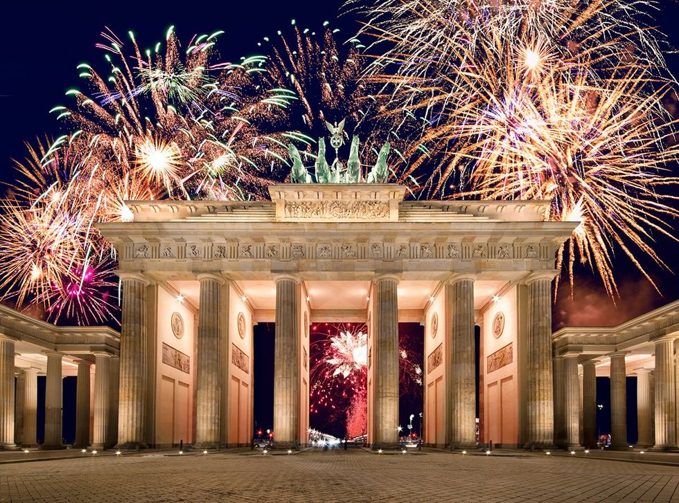 Queer New Years Eve LGBT Friendly Berlin Germany Brandenburg Gate Fireworks