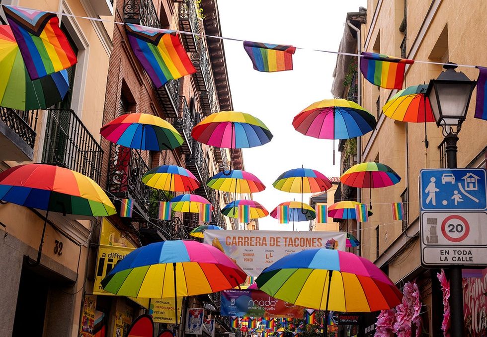 Queer New Years Eve LGBT Friendly Madrid Spain Chueca district