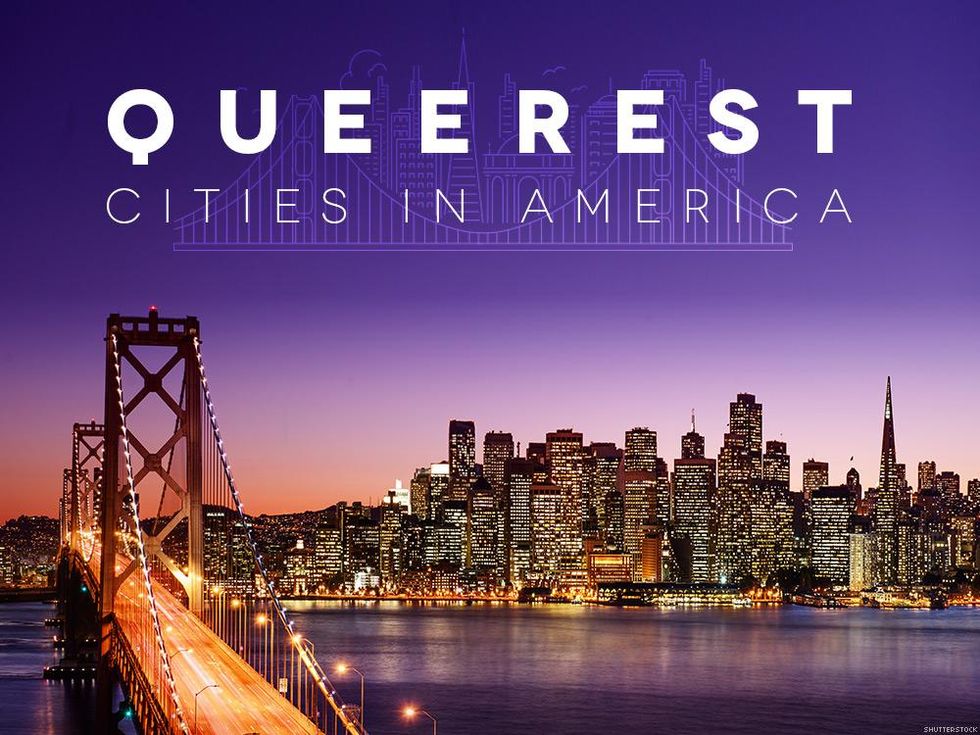 Queerest Cities in America, 2017