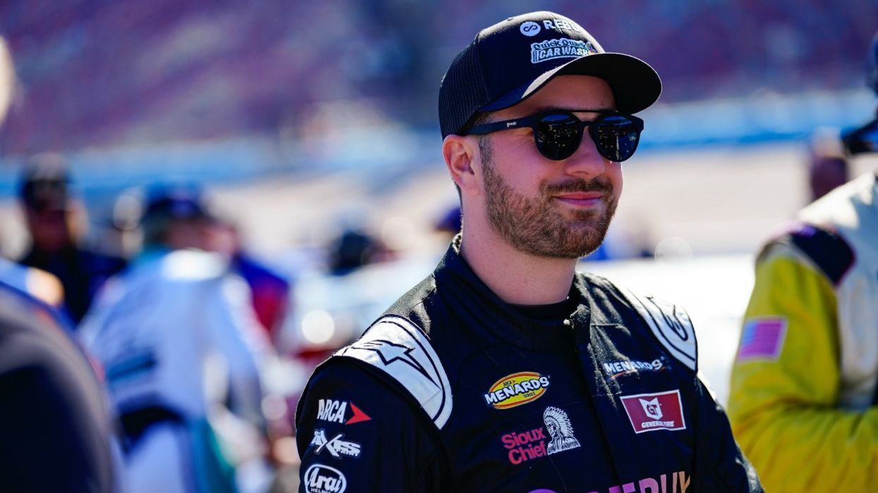 Race car driver Zach Herrin