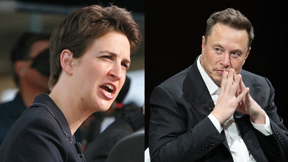 Rachel Maddow Elon Musk