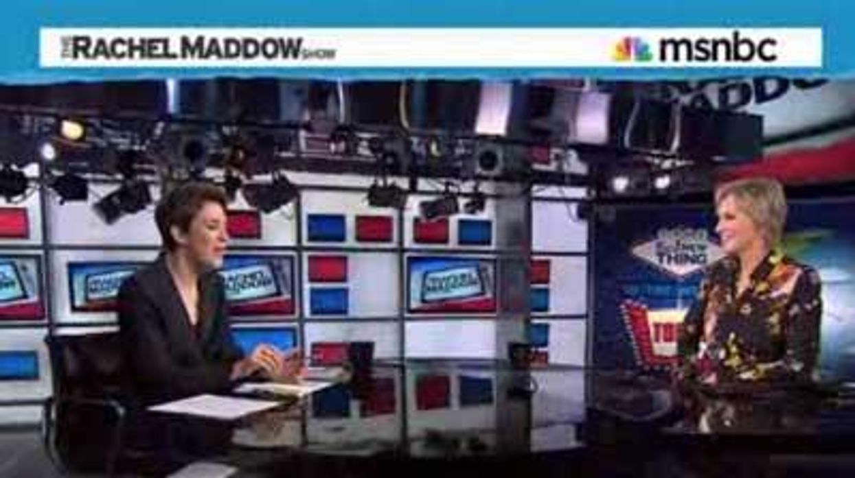 Rachel Maddow and Jane Lynch Talk About How Obama Affected Them