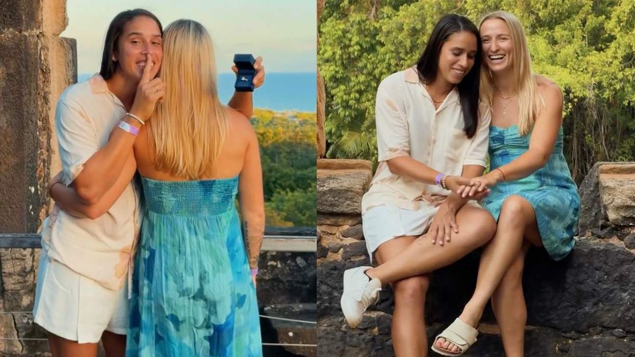 Rafaelle Souza and Halie Mace