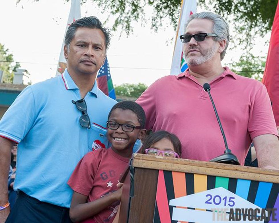 Rainbow families celebrated.