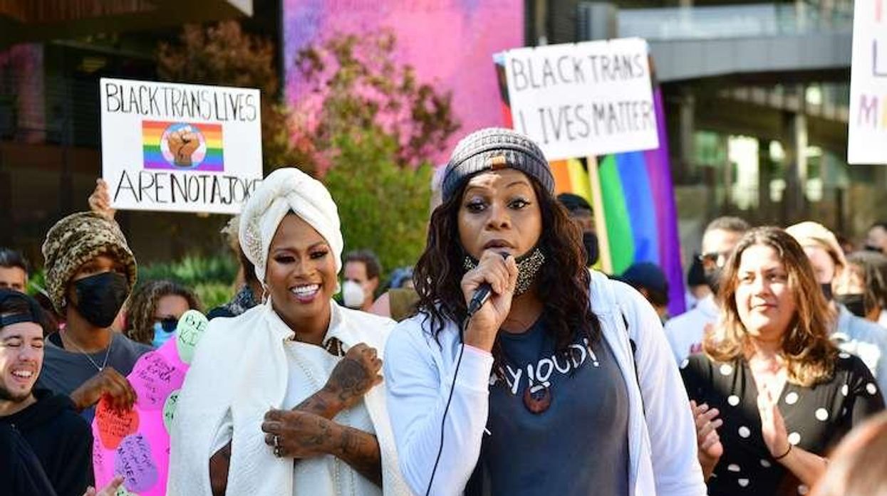 Rally for trans Netflix employees