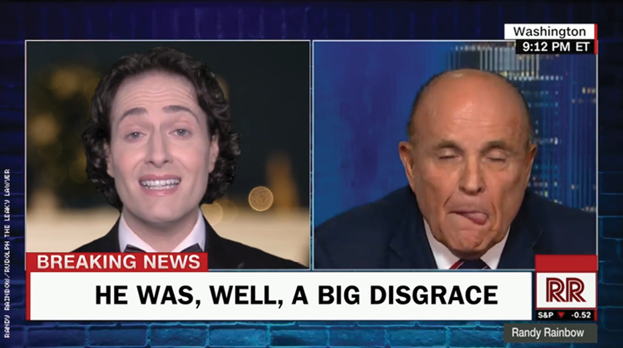 Randy Rainbow and Rudy Giuliani