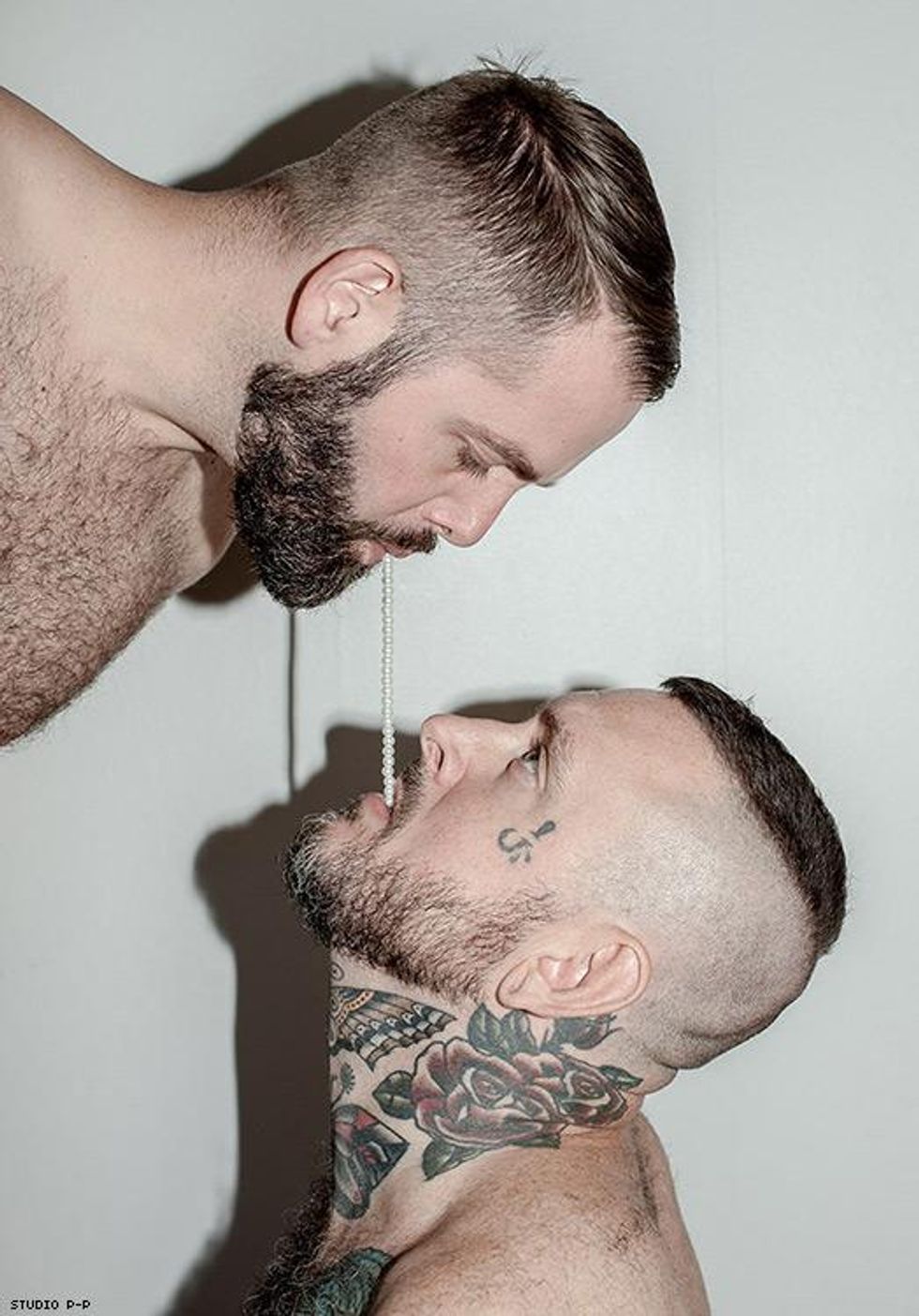 Real-life lovers and (self-described) art fags, P\u00e4r \u00c5lander and Philipp Gallon, capture their emotions in self-portraits of intimate moments together in an honest, humorous, and sexy style.