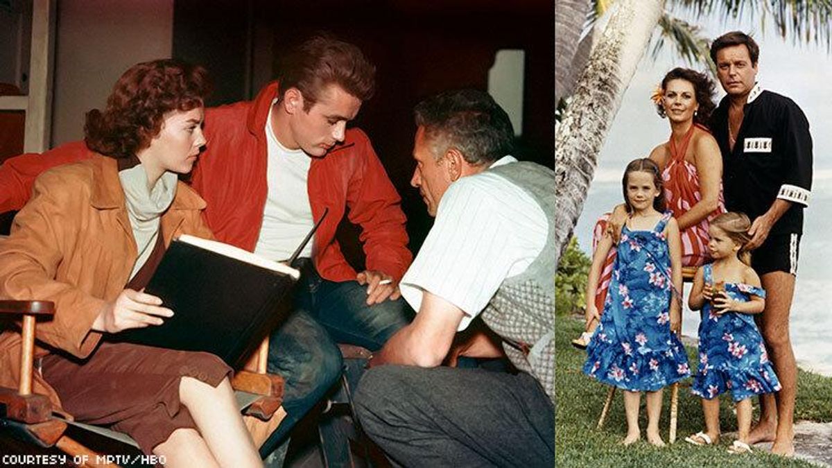 Rebel Without a Cause and Natalie with family